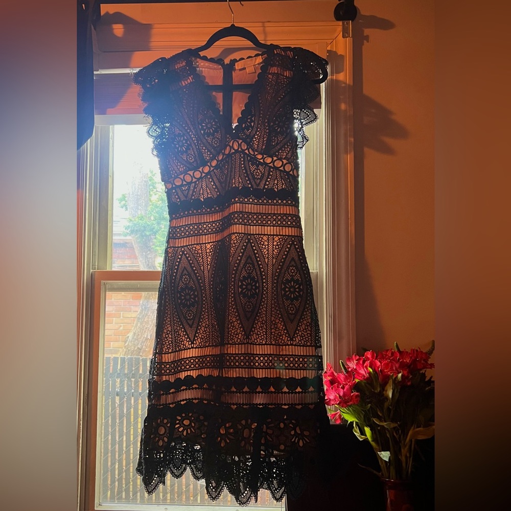 Micheal Kors Black and Nude Dress Xs
